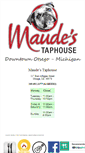 Mobile Screenshot of maudestaphouse.com